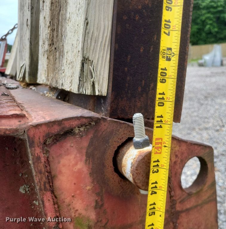 image for item DR4817 1979 Johnson Super  drop deck equipment trailer