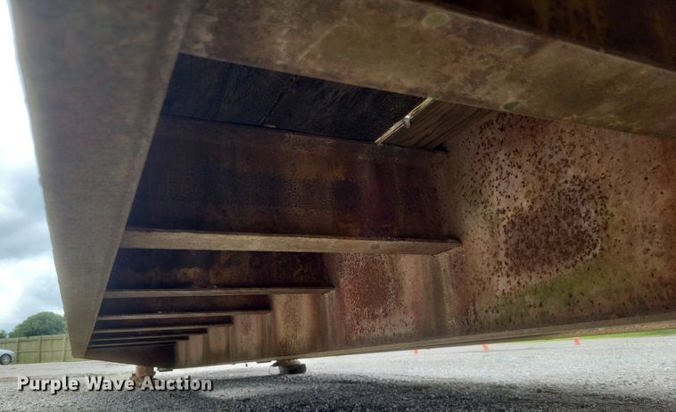 image for item DR4817 1979 Johnson Super  drop deck equipment trailer