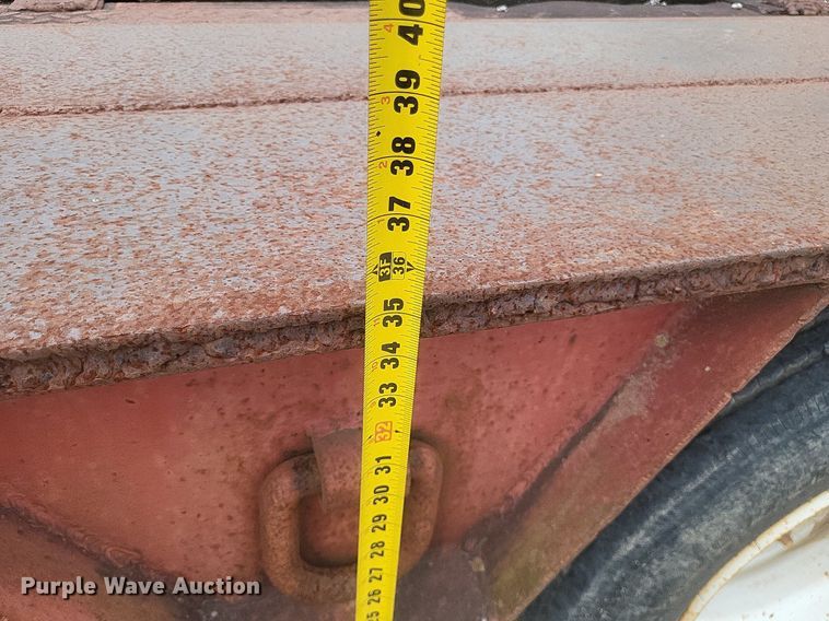 image for item DR4817 1979 Johnson Super  drop deck equipment trailer