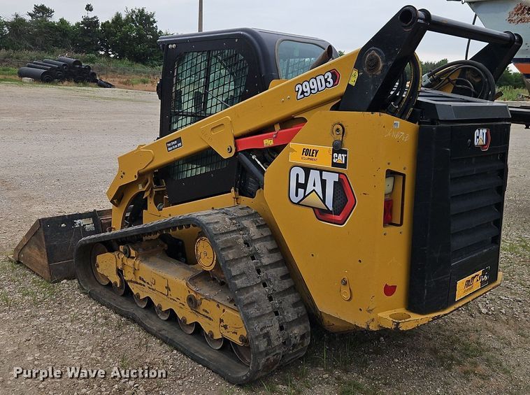 image for item DR8632 2019 Caterpillar  299D3 tracked skid steer loader
