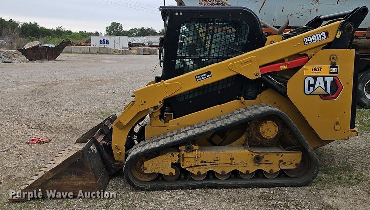 image for item DR8632 2019 Caterpillar  299D3 tracked skid steer loader