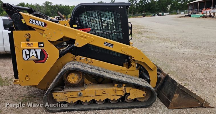 image for item DR8632 2019 Caterpillar  299D3 tracked skid steer loader