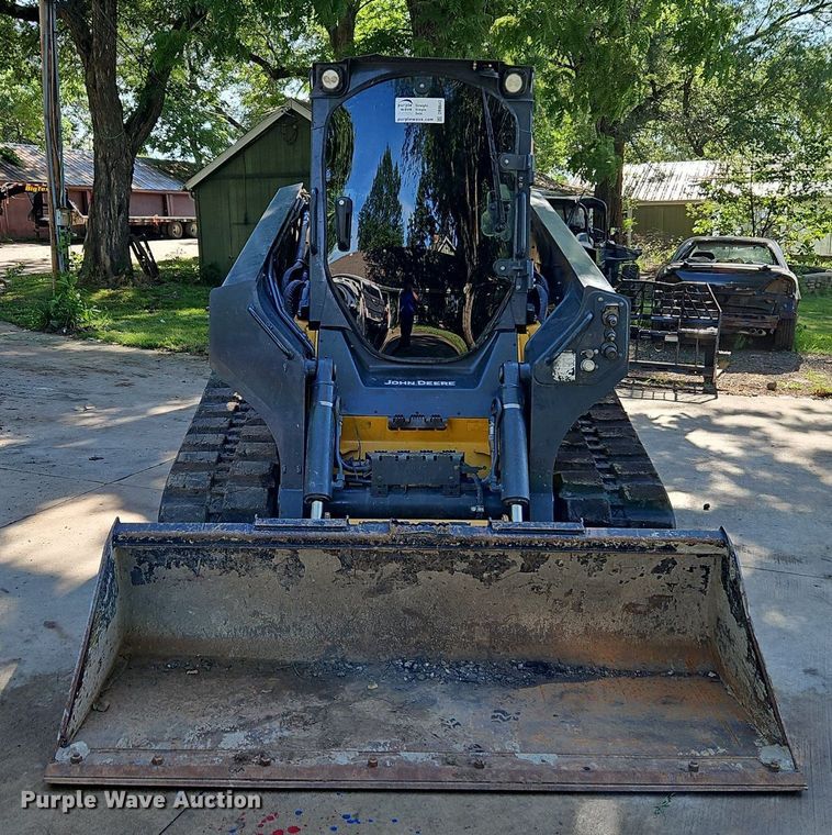 image for item DR8643 2020 John Deere 331G tracked skid steer loader