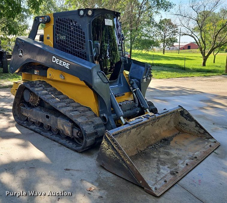 image for item DR8643 2020 John Deere 331G tracked skid steer loader