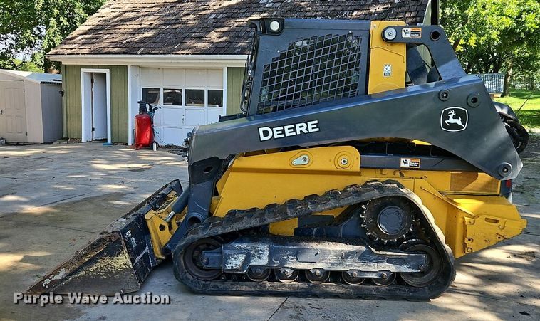 image for item DR8643 2020 John Deere 331G tracked skid steer loader