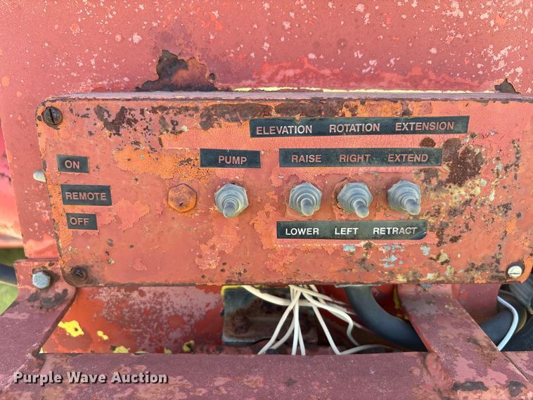 image for item DS2496 1981 Chevrolet C70 flatbed truck with boom ladder