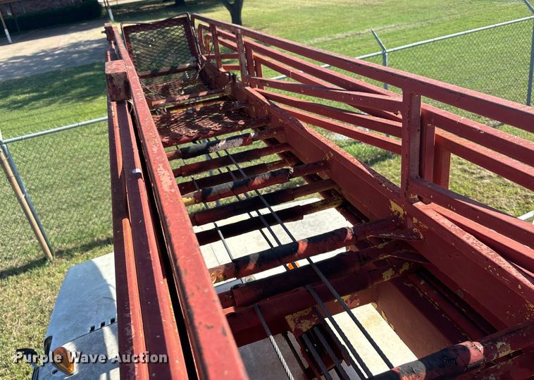 image for item DS2496 1981 Chevrolet C70 flatbed truck with boom ladder