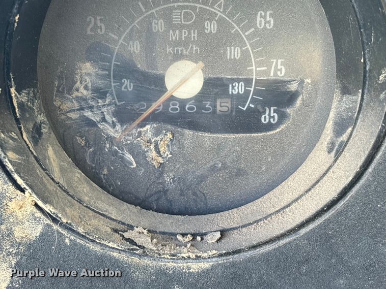 image for item DS2496 1981 Chevrolet C70 flatbed truck with boom ladder