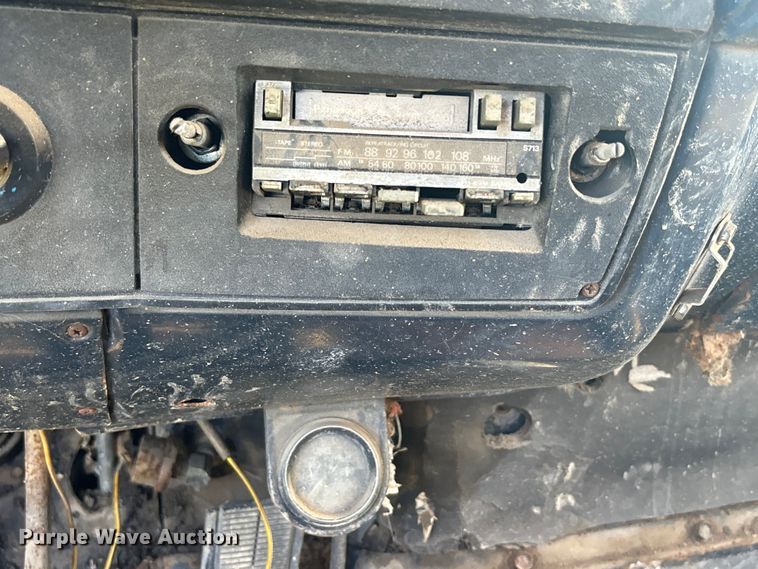 image for item DS2496 1981 Chevrolet C70 flatbed truck with boom ladder