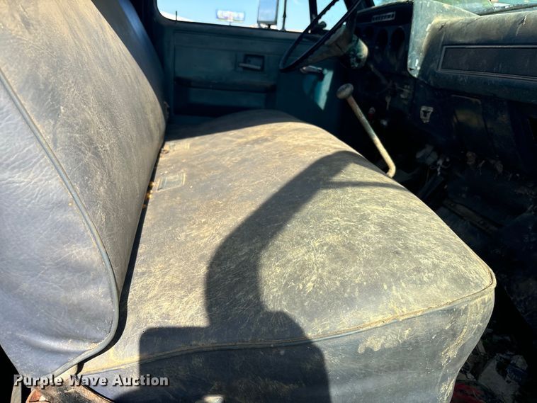 image for item DS2496 1981 Chevrolet C70 flatbed truck with boom ladder