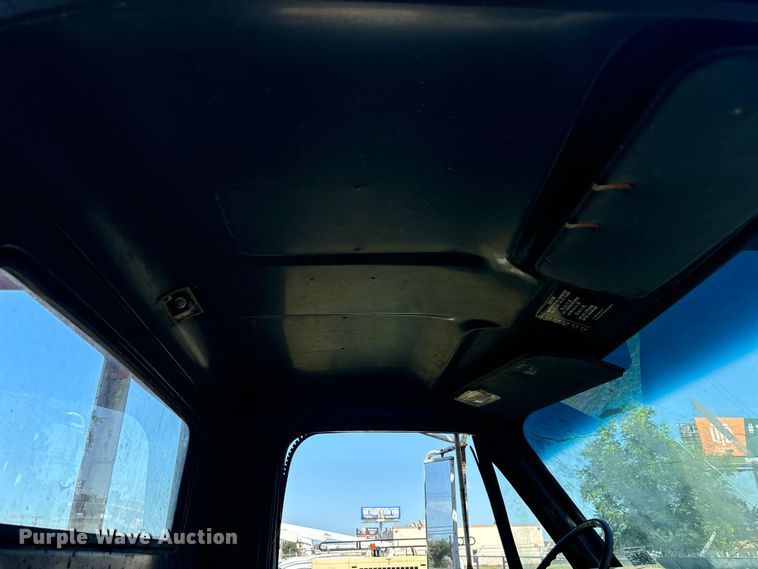 image for item DS2496 1981 Chevrolet C70 flatbed truck with boom ladder