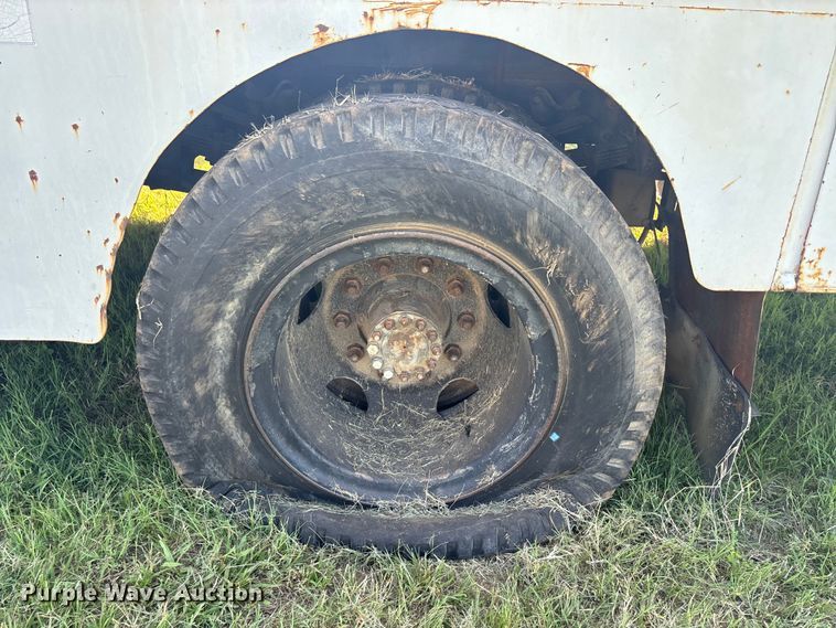 image for item DS2496 1981 Chevrolet C70 flatbed truck with boom ladder
