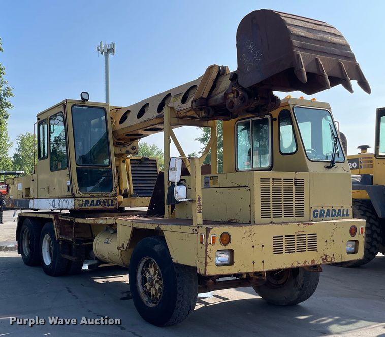image for item DS5509 1994 Gradall XL4100 wheeled excavator