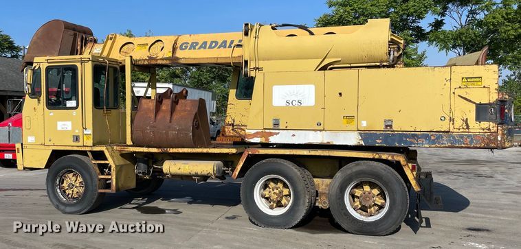 image for item DS5509 1994 Gradall XL4100 wheeled excavator