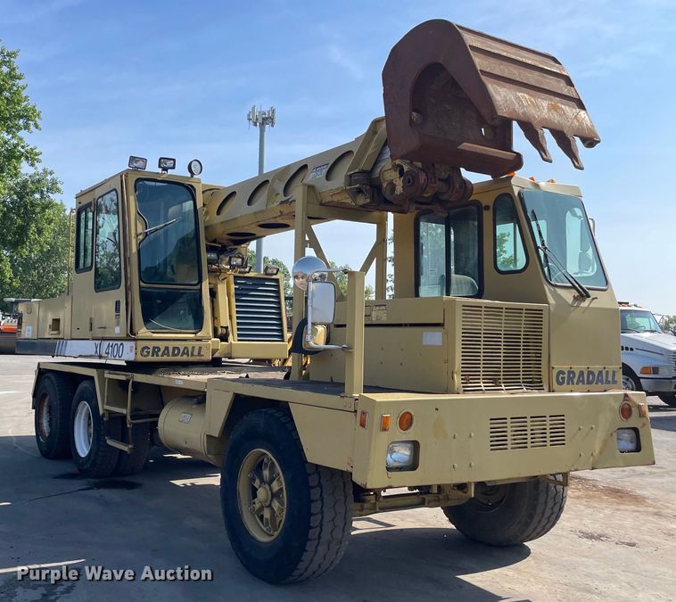 image for item DS5510 1997 Gradall XL4100 wheeled excavator