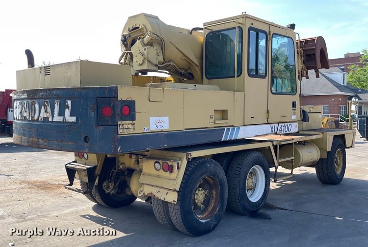 image for item DS5510 1997 Gradall XL4100 wheeled excavator
