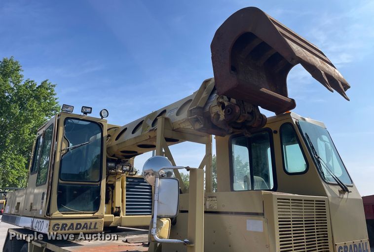 image for item DS5510 1997 Gradall XL4100 wheeled excavator