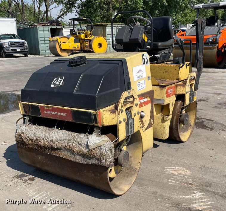 image for item DS5512 2009 Dynapac  CC122 double drum vibratory roller