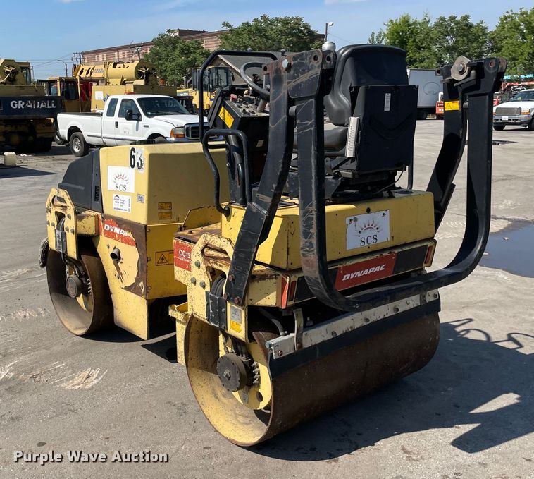 image for item DS5512 2009 Dynapac  CC122 double drum vibratory roller