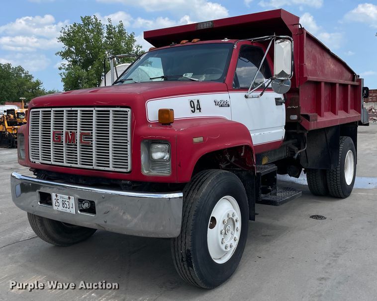 image for item DS5521 1990 GMC TopKick  dump truck