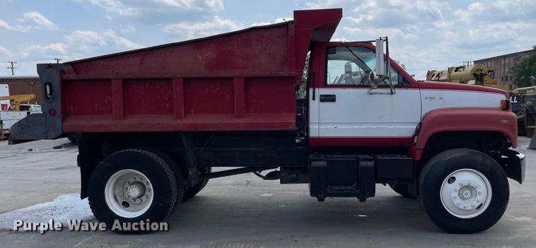 image for item DS5521 1990 GMC TopKick  dump truck
