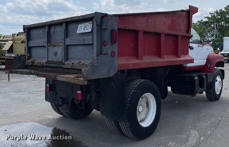 image for item DS5521 1990 GMC TopKick  dump truck