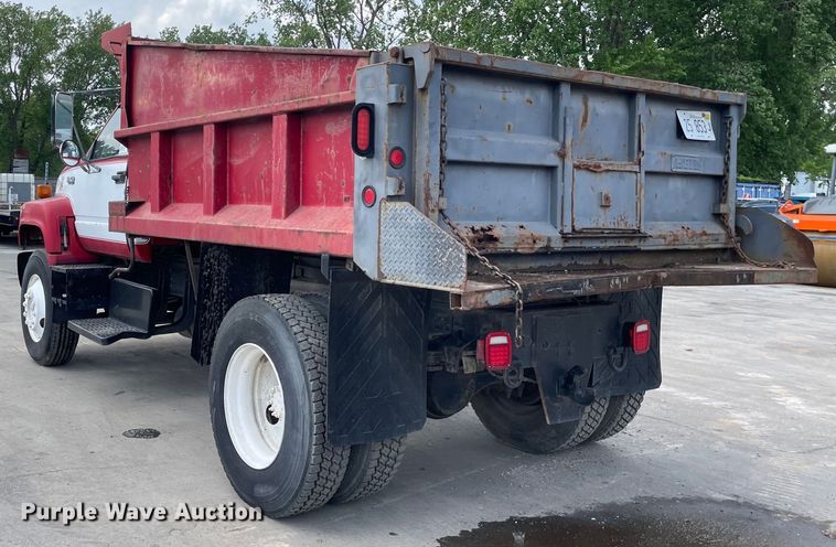 image for item DS5521 1990 GMC TopKick  dump truck