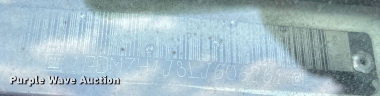 image for item DS5521 1990 GMC TopKick  dump truck