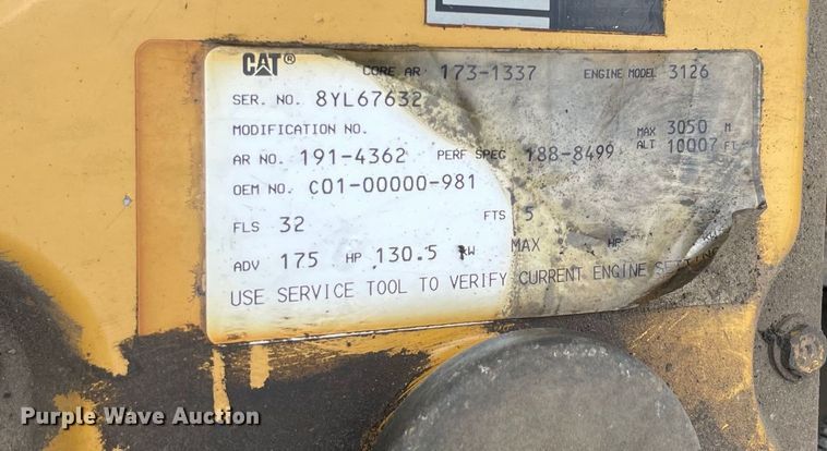 image for item DS5523 2001 Sterling  Acterra dump truck