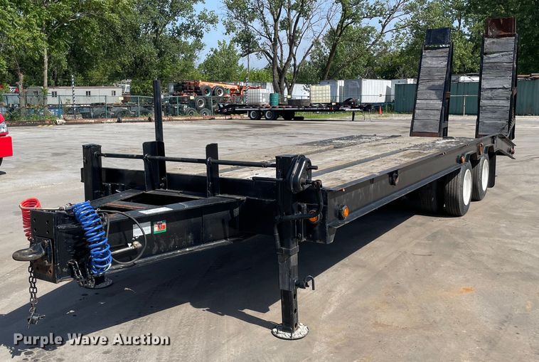 image for item DV5749 2000 Belshe  equipment trailer