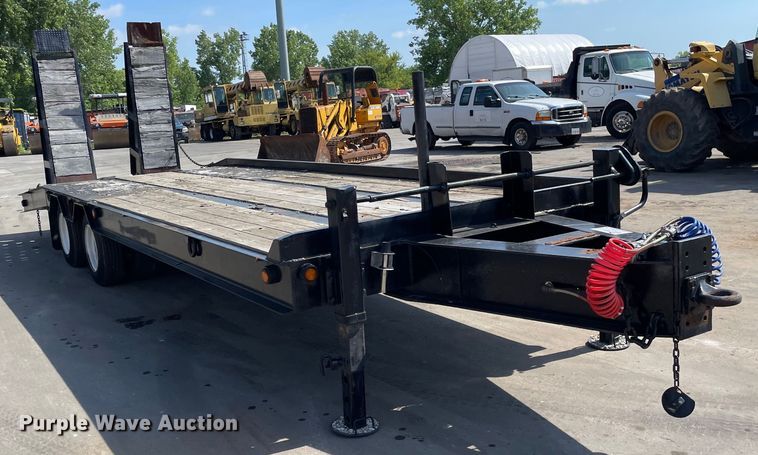 image for item DV5749 2000 Belshe  equipment trailer