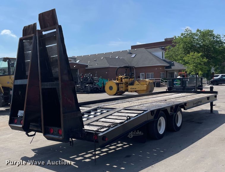 image for item DV5749 2000 Belshe  equipment trailer