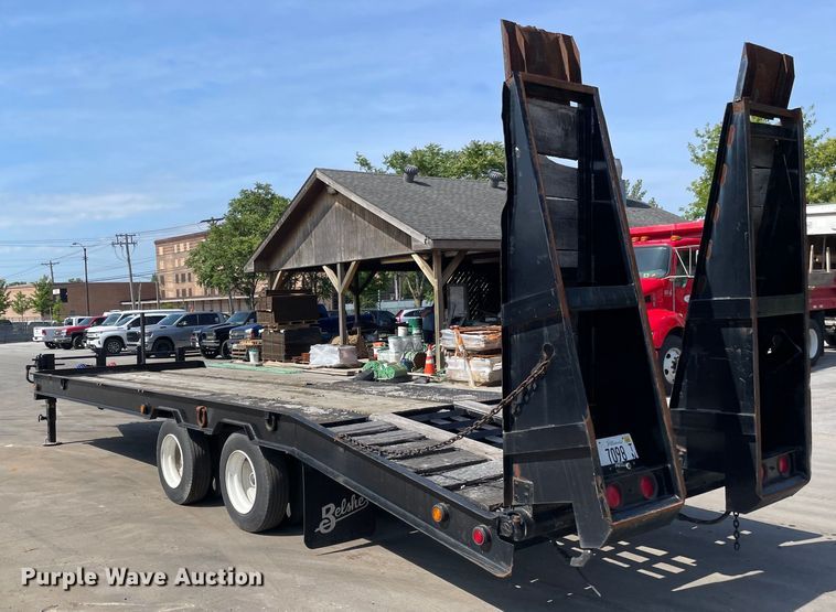 image for item DV5749 2000 Belshe  equipment trailer
