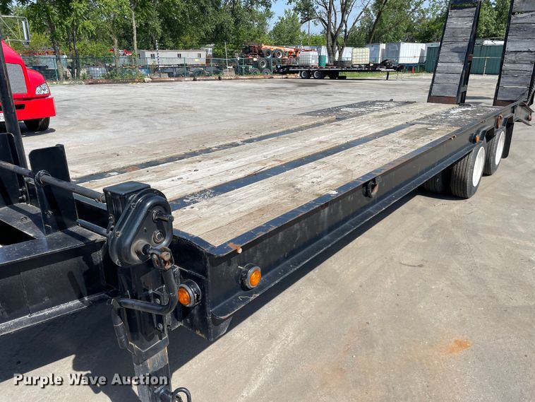 image for item DV5749 2000 Belshe  equipment trailer