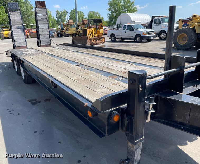 image for item DV5749 2000 Belshe  equipment trailer