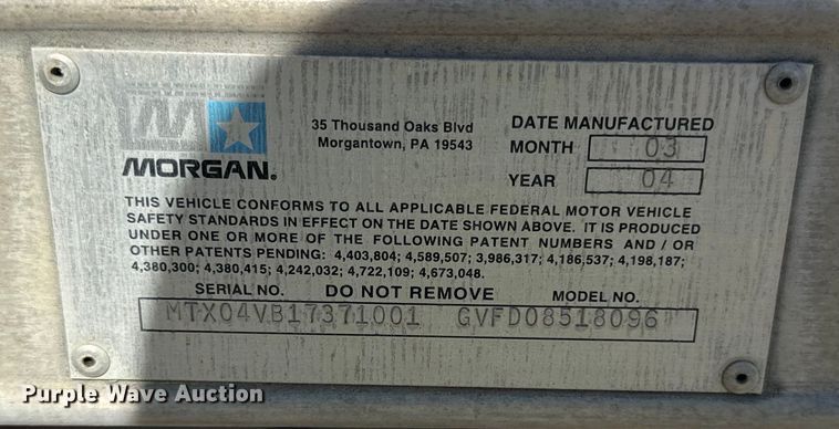 image for item DV5753 2005 GMC C6500 box truck