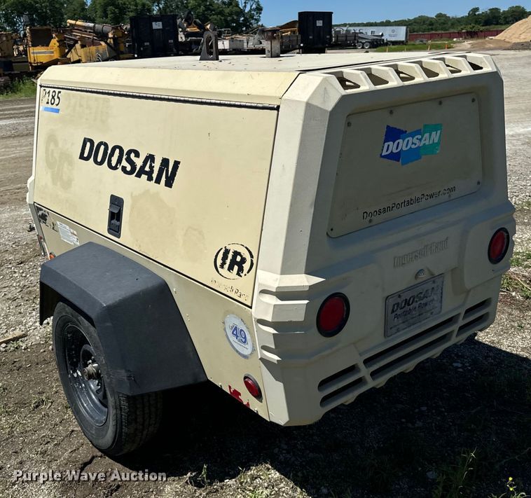image for item DV5759 2012 Doosan P185WJD-T4I air compressor