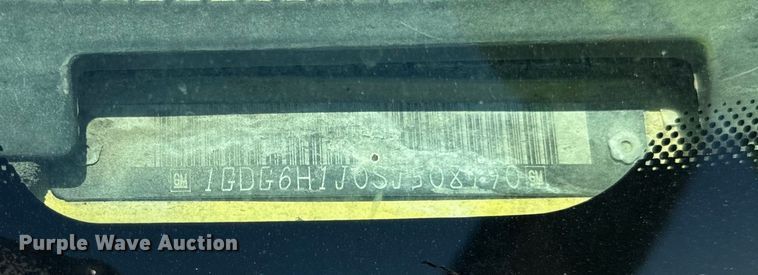 image for item DV5762 1995 GMC  TopKick  box truck