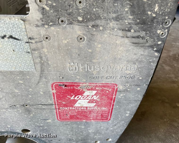 image for item DV5764 Husqvarna  Soff-cut 2500 concrete saw