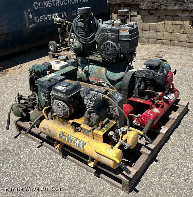 image for item DV5768 (4) air compressors