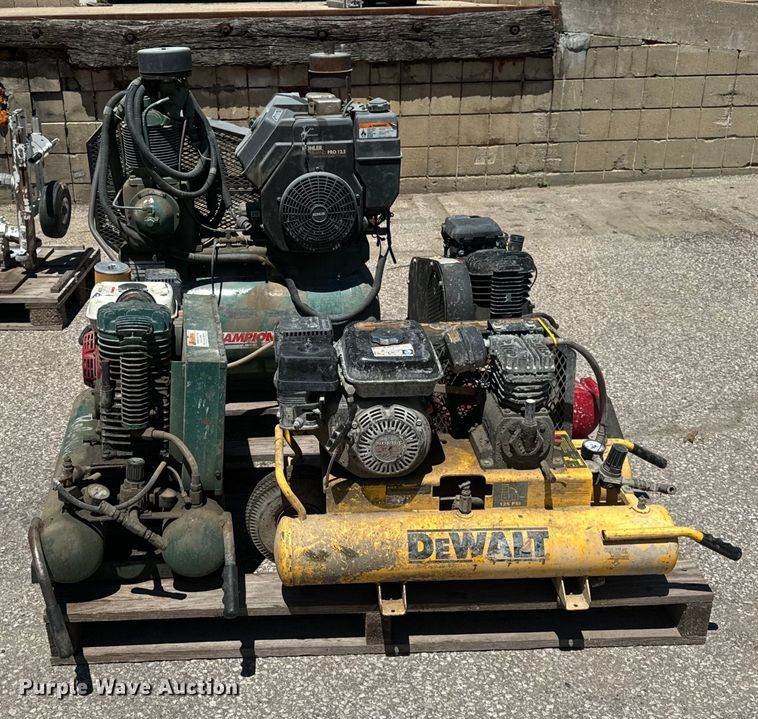 image for item DV5768 (4) air compressors