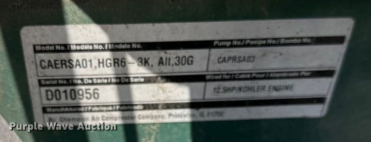 image for item DV5768 (4) air compressors