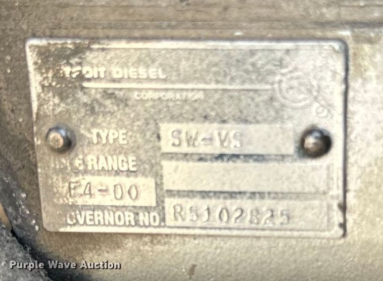 image for item DV5770 Detroit Diesel  engine