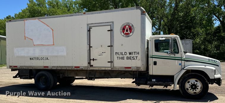 image for item DV5771 1996 Freightliner  FL70 box truck