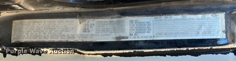 image for item DV5771 1996 Freightliner  FL70 box truck