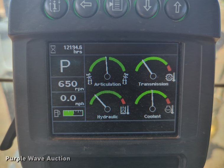 image for item DW5018 2012 John Deere 672G motor grader