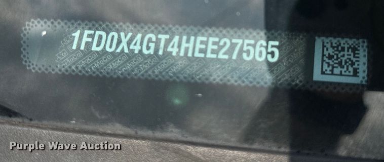 image for item DX0633 2017 Ford F450 Super Duty XL utility / service truck