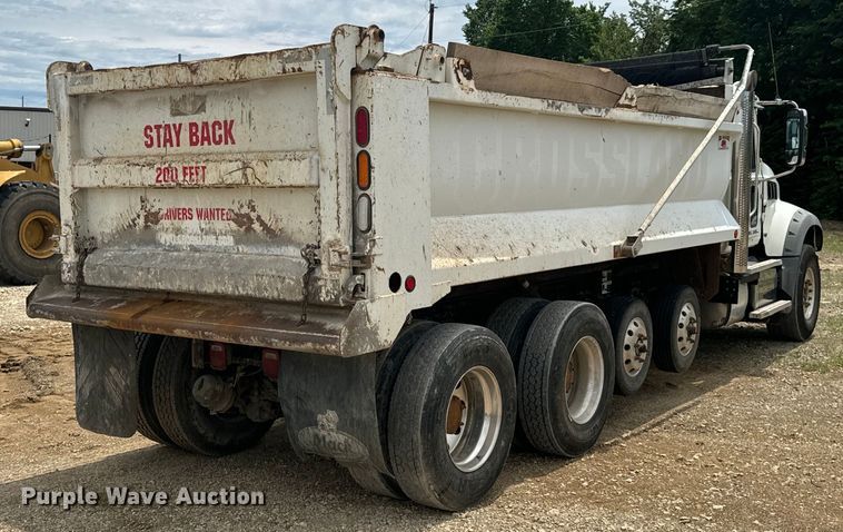 image for item DX0639 2017 Mack GU713 dump truck