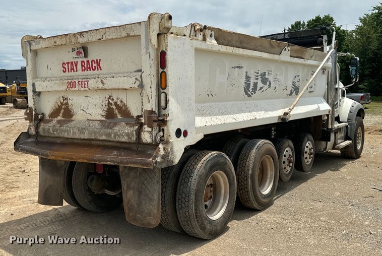 image for item DX0640 2017 Mack GU713 dump truck