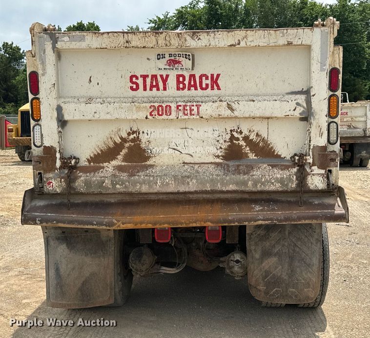 image for item DX0640 2017 Mack GU713 dump truck